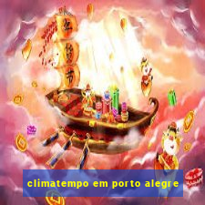 climatempo em porto alegre