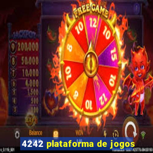 4242 plataforma de jogos