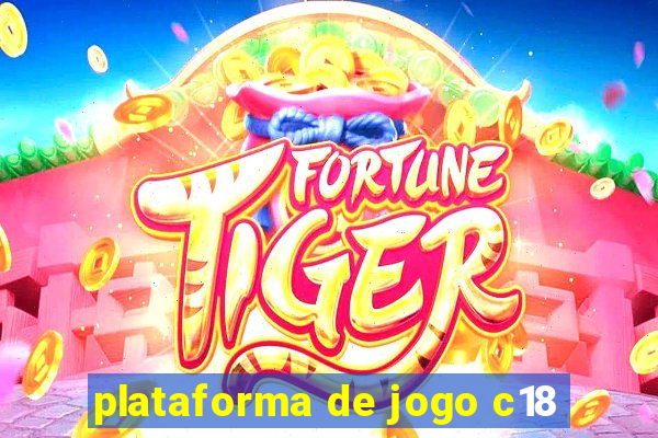 plataforma de jogo c18