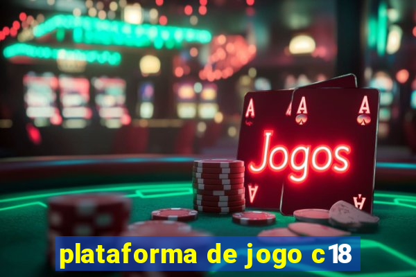 plataforma de jogo c18