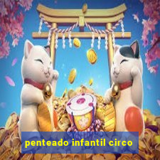 penteado infantil circo