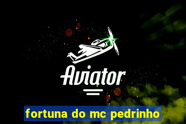 fortuna do mc pedrinho