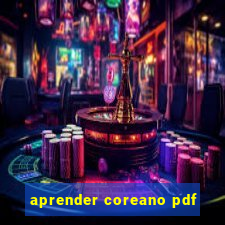 aprender coreano pdf