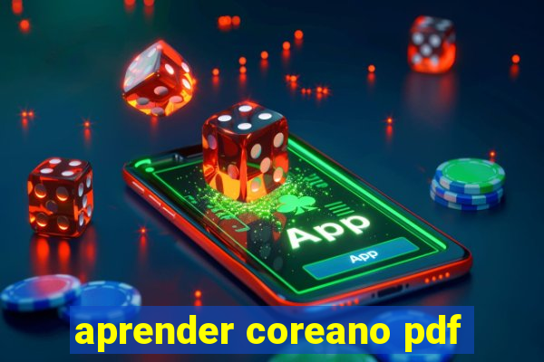 aprender coreano pdf