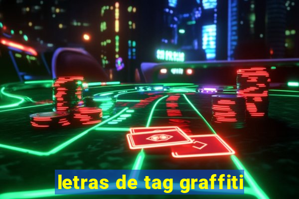 letras de tag graffiti