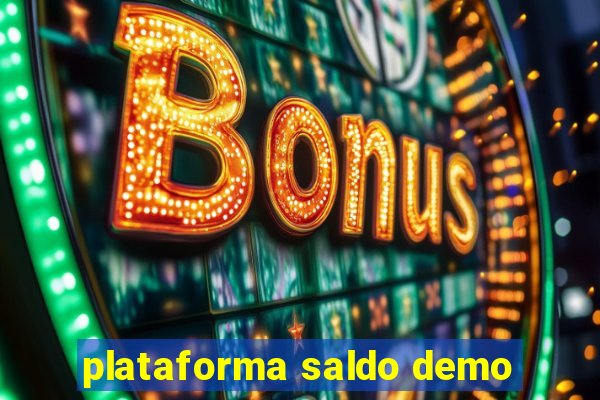 plataforma saldo demo