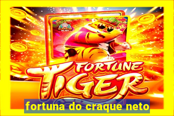 fortuna do craque neto