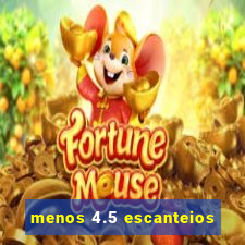 menos 4.5 escanteios