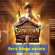 livro bingo naruto