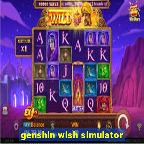 genshin wish simulator