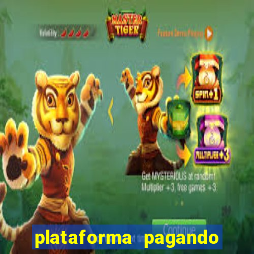 plataforma pagando no cadastro tigre