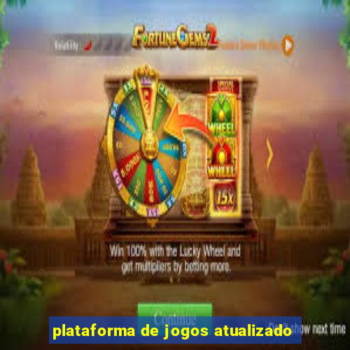 plataforma de jogos atualizado