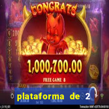 plataforma de 2 reais fortune tiger