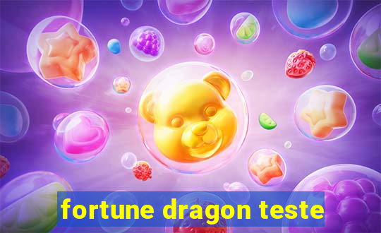 fortune dragon teste