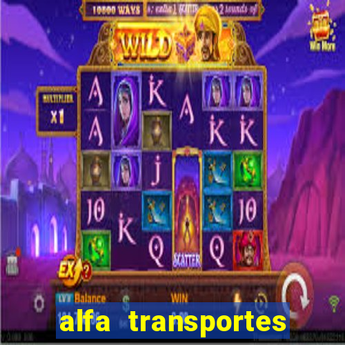 alfa transportes novo hamburgo