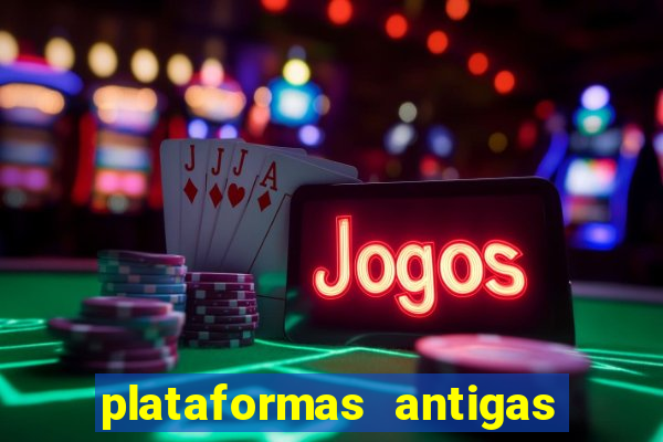 plataformas antigas de jogos