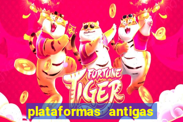 plataformas antigas de jogos