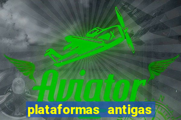 plataformas antigas de jogos