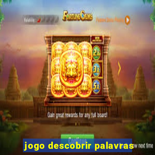 jogo descobrir palavras