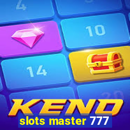 slots master 777