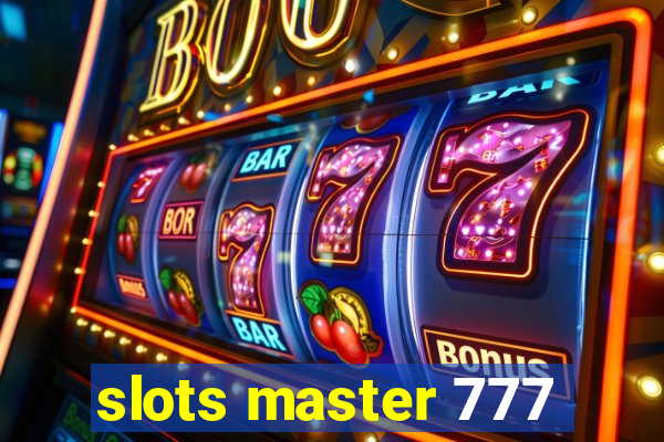 slots master 777