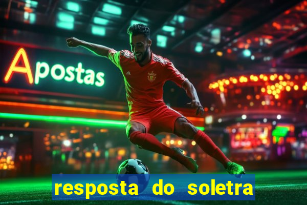 resposta do soletra de hoje