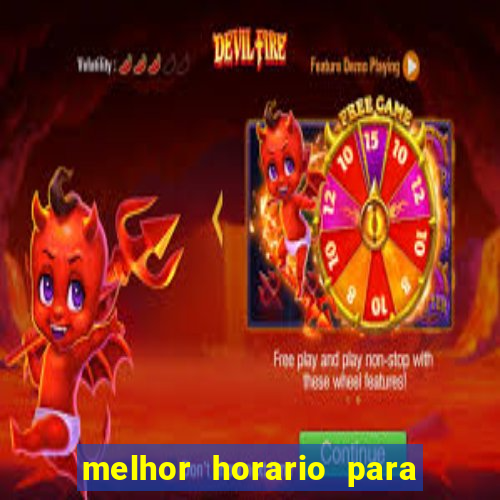 melhor horario para jogar fortune rabbit