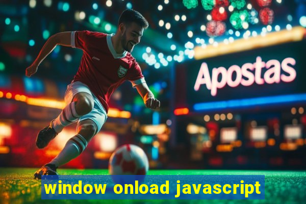 window onload javascript