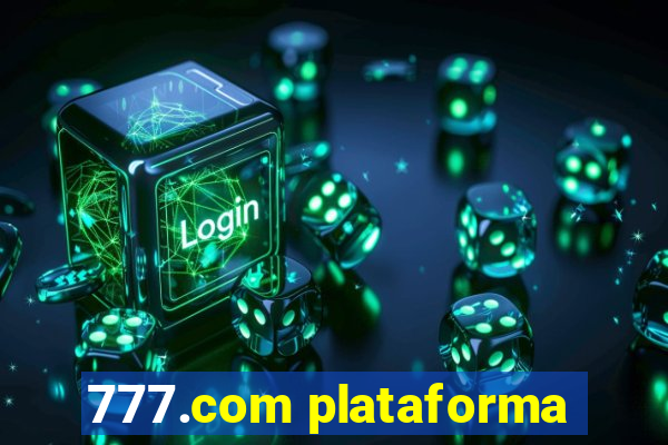 777.com plataforma