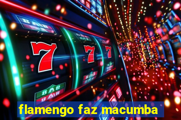 flamengo faz macumba