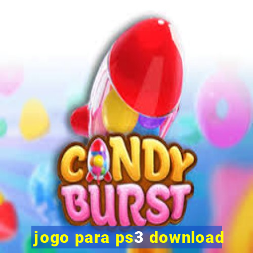 jogo para ps3 download