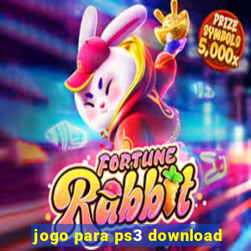 jogo para ps3 download