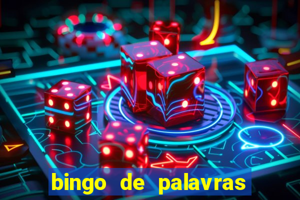 bingo de palavras cha de bebe