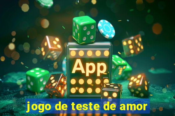 jogo de teste de amor