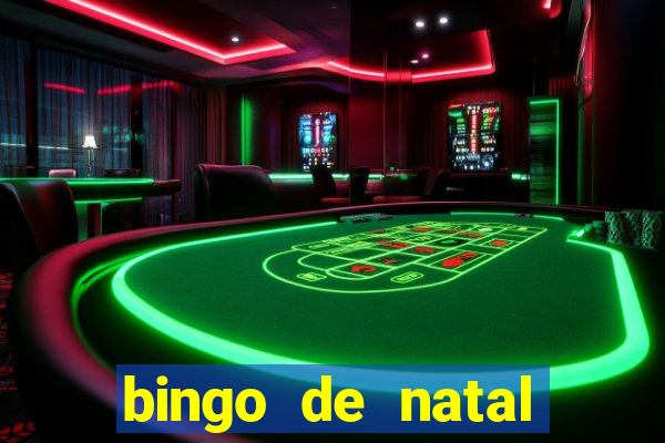 bingo de natal para imprimir gratis