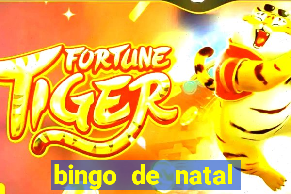 bingo de natal para imprimir gratis