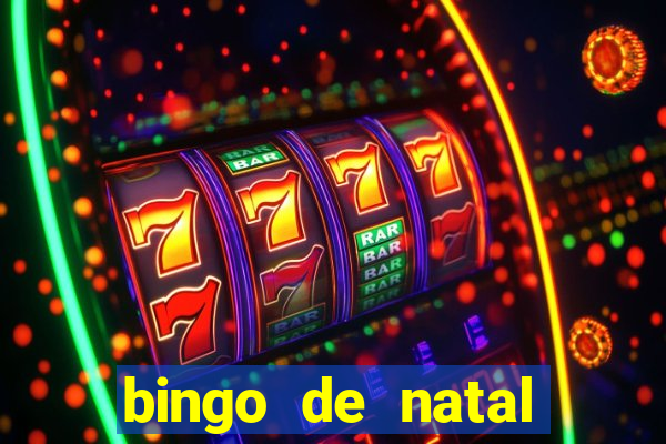 bingo de natal para imprimir gratis