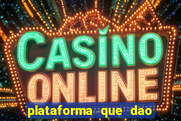 plataforma que dao bonus no cadastro