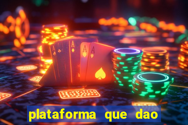 plataforma que dao bonus no cadastro