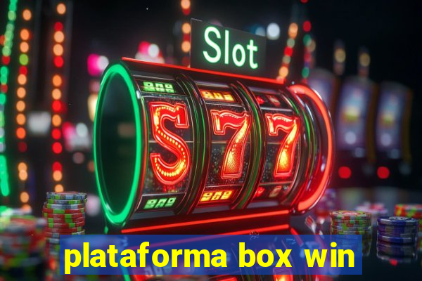 plataforma box win