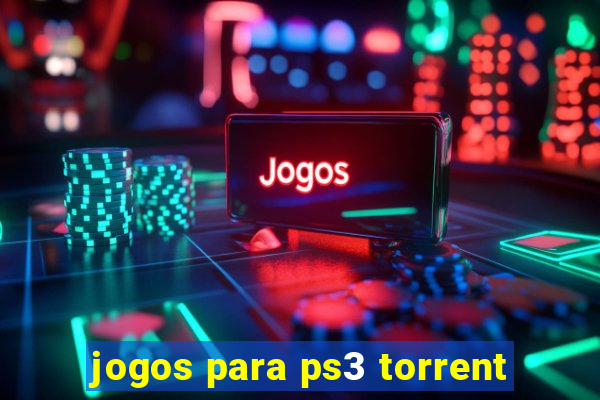 jogos para ps3 torrent