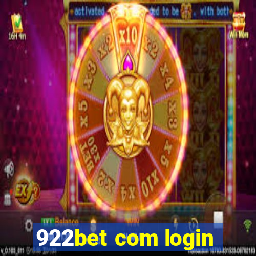 922bet com login