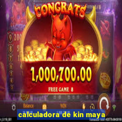 calculadora de kin maya