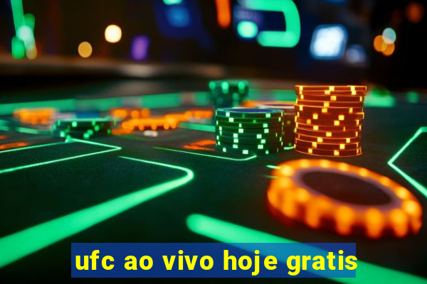 ufc ao vivo hoje gratis