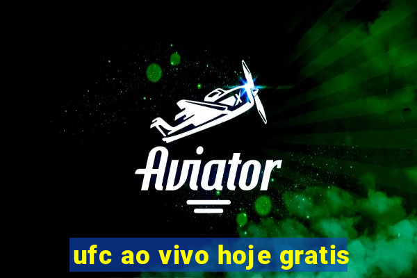 ufc ao vivo hoje gratis