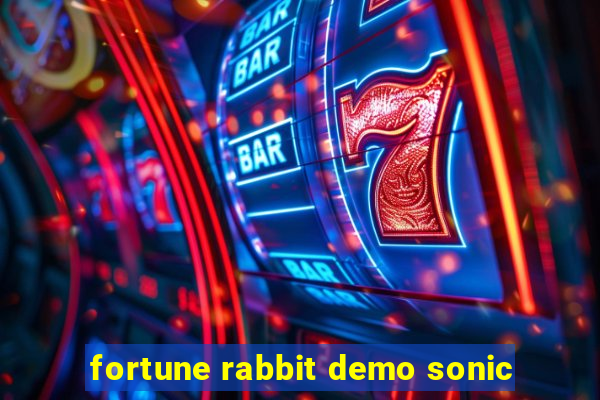 fortune rabbit demo sonic