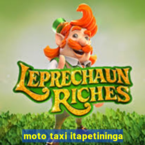 moto taxi itapetininga