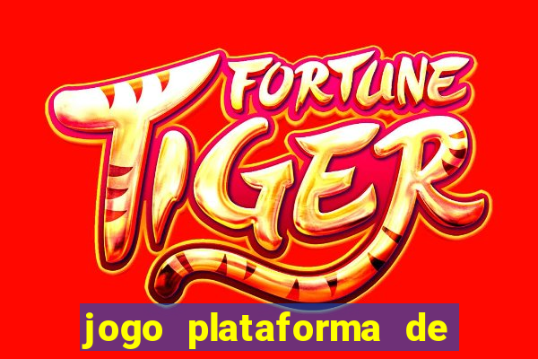 jogo plataforma de 3 reais