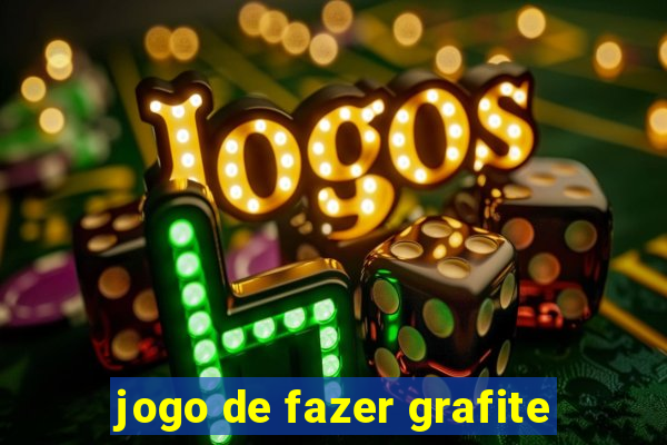 jogo de fazer grafite