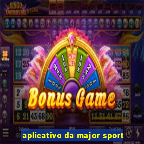 aplicativo da major sport